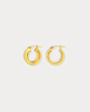 10K Chunky Gold Hoops