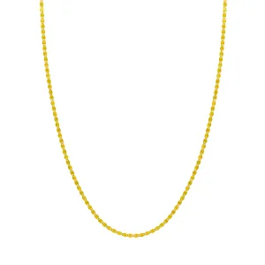 14K Gold Valentina Choker Chain Necklace