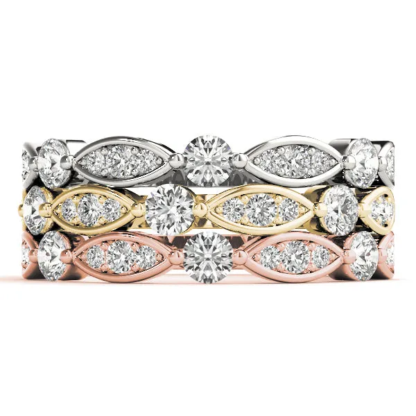 14K Ladies Stackable Band