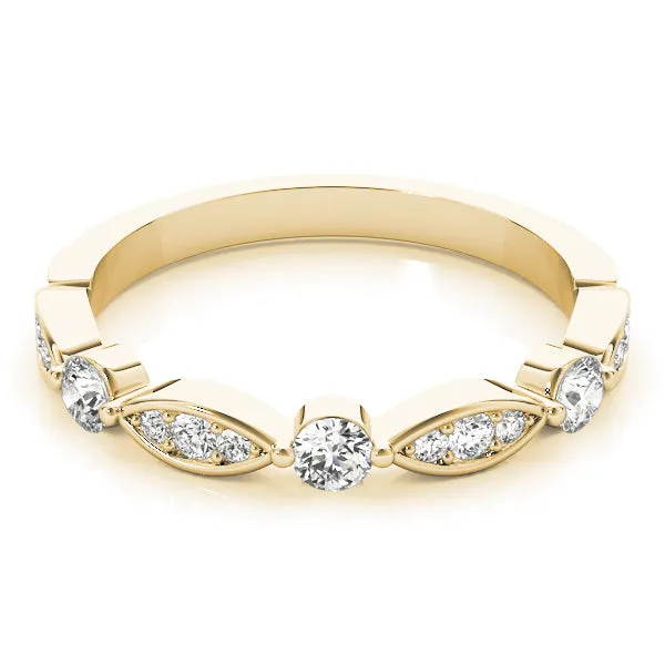 14K Ladies Stackable Band