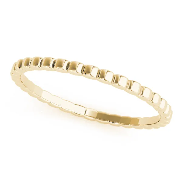 14k Ladies Wedding Band / Stackable