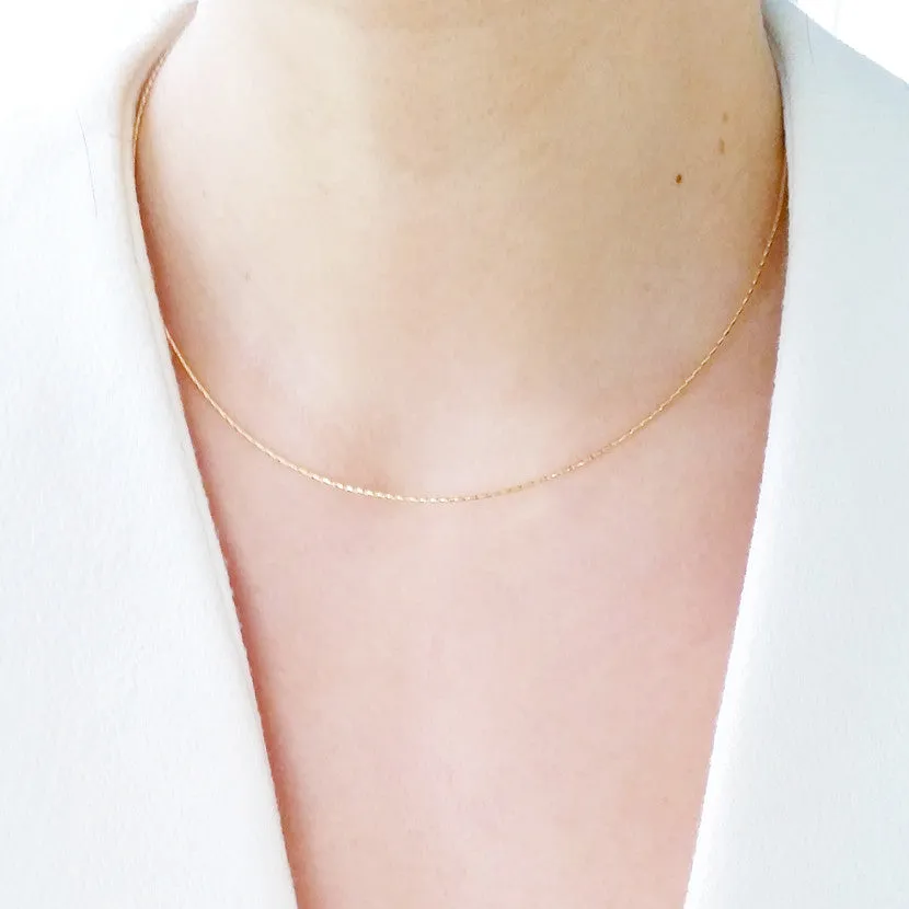 18K Flex Choker Necklace