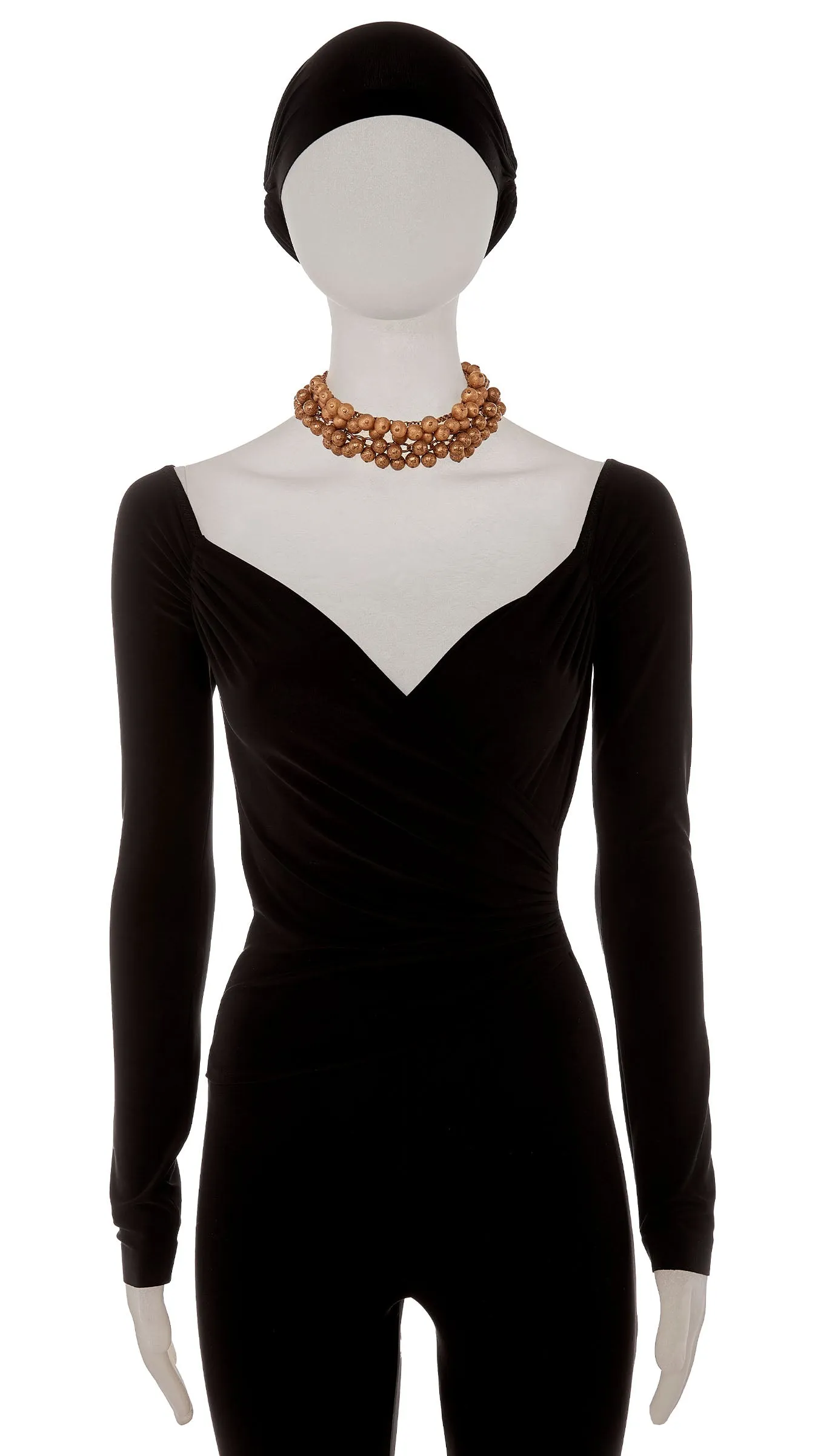2-LAYERED BALL NECKLACES