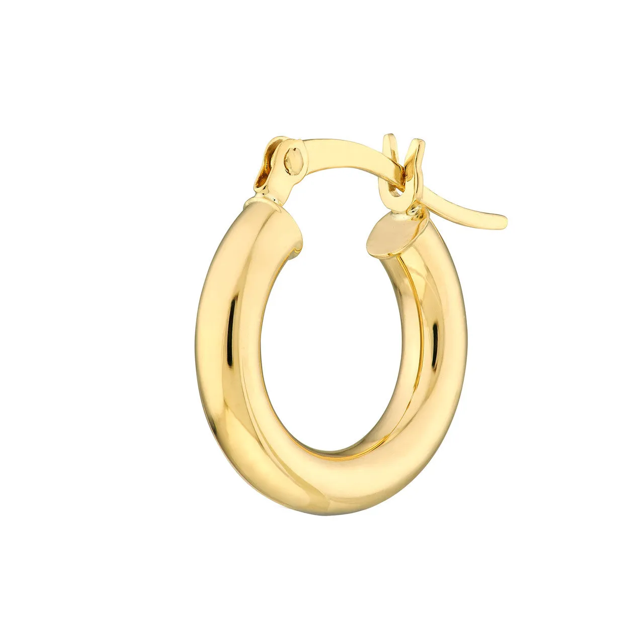3mm Tube Hoop Earrings