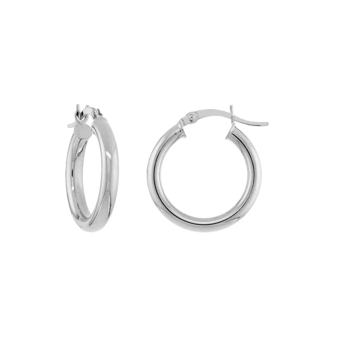 3mm Tube Hoop Earrings