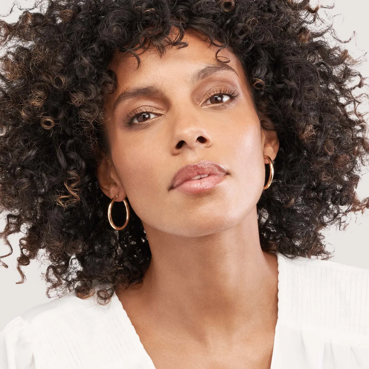 3mm Tube Hoop Earrings