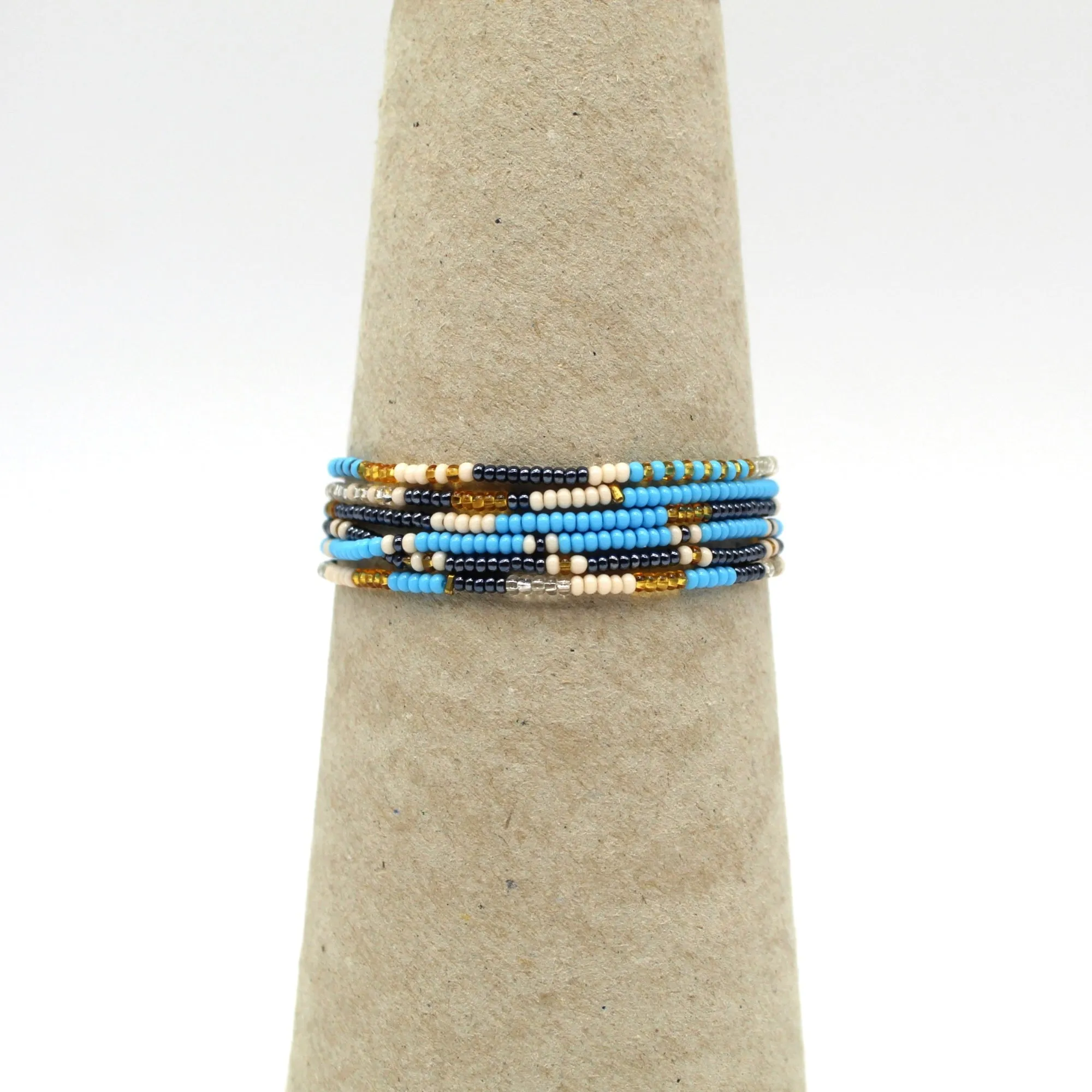 6 Strand Stretch Bracelet - TANAGER
