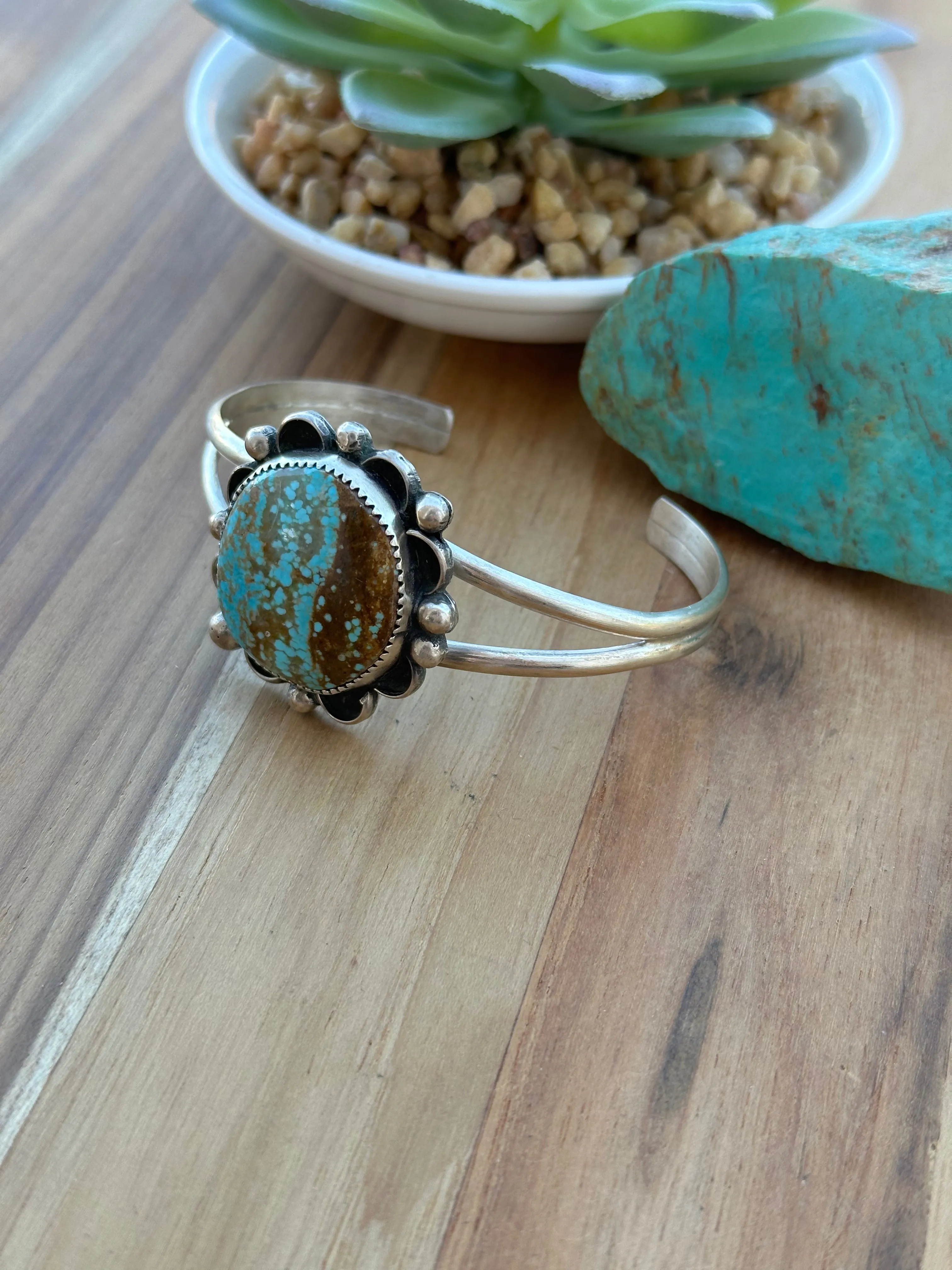 #8 Single Stone Cuff