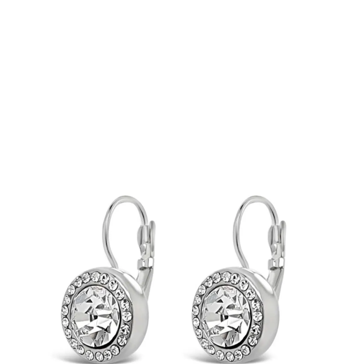 Absolute Silver Chunky Drop Earrings