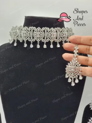 AD Swirl Necklace Set