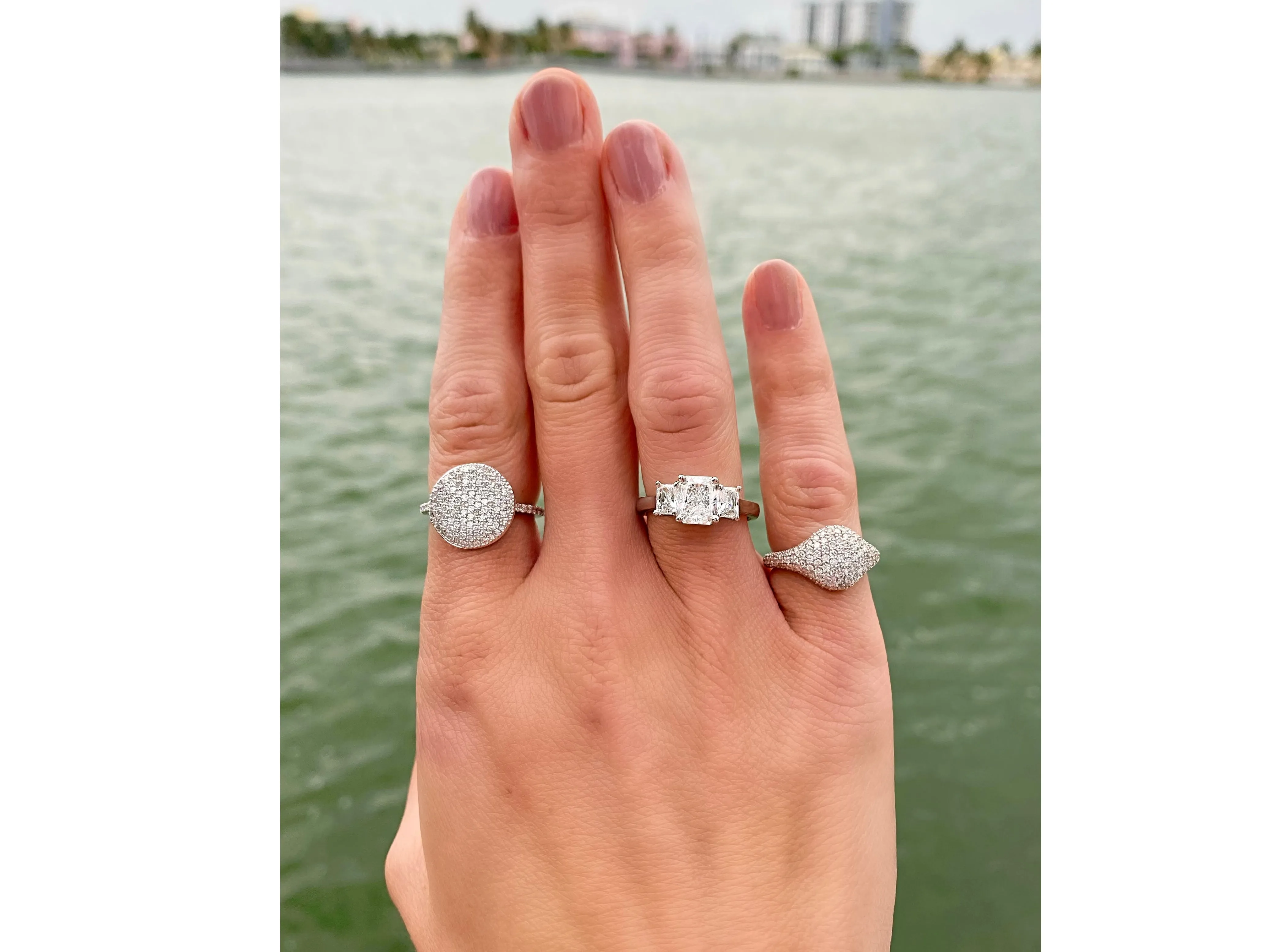 Affair Pave Signet Ring
