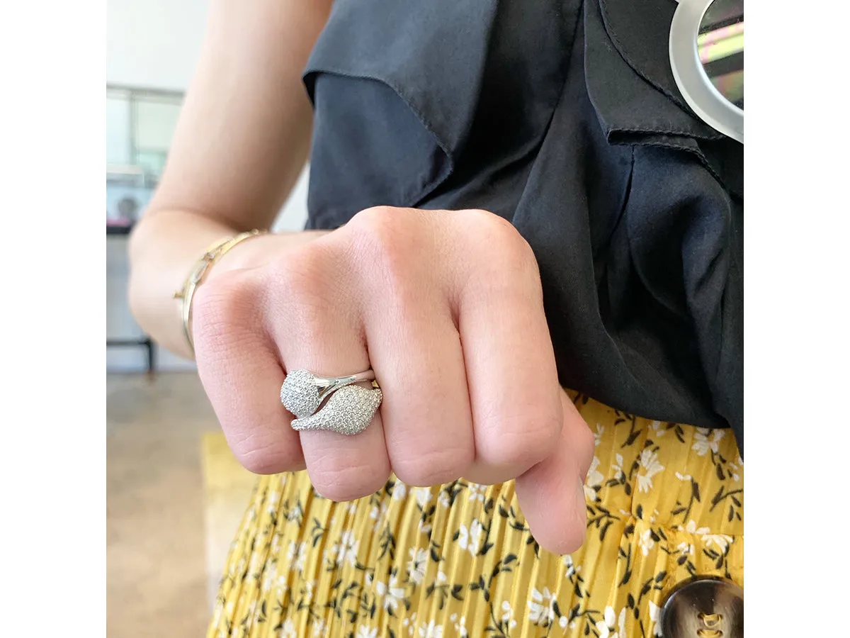 Affair Pave Signet Ring