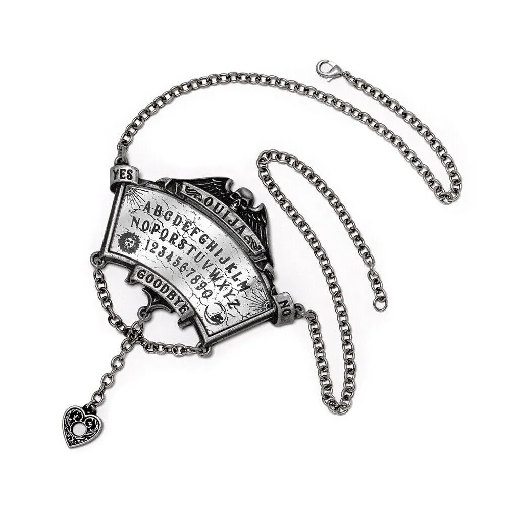 Alchemy Gothic P937 Crowley's Spirit Board Necklace Pendant Which Halloween