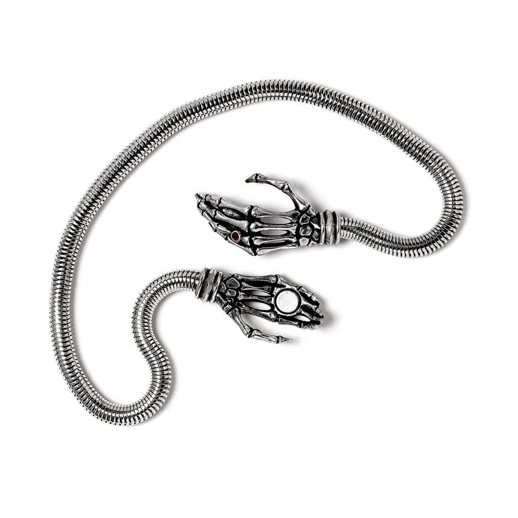 Alchemy Gothic P941 Lucrezia's Fix Necklace Pendant Skeleton Love  Halloween