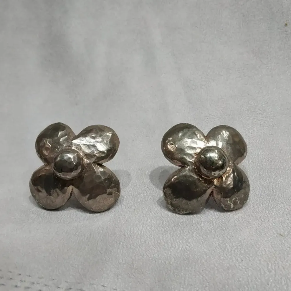 Alexis Lahellec silver big earrings