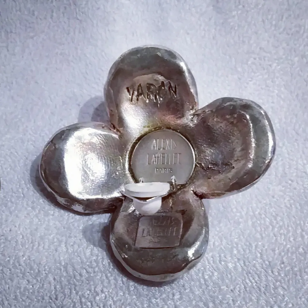 Alexis Lahellec silver big earrings