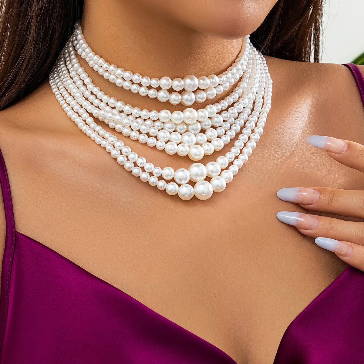 Alia’s Pearl Choker