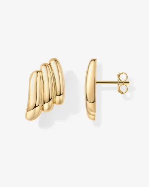 Angel Wing Stud Earrings