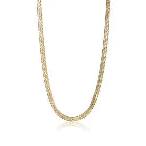 Ania Haie Gold Flat Snake Chain