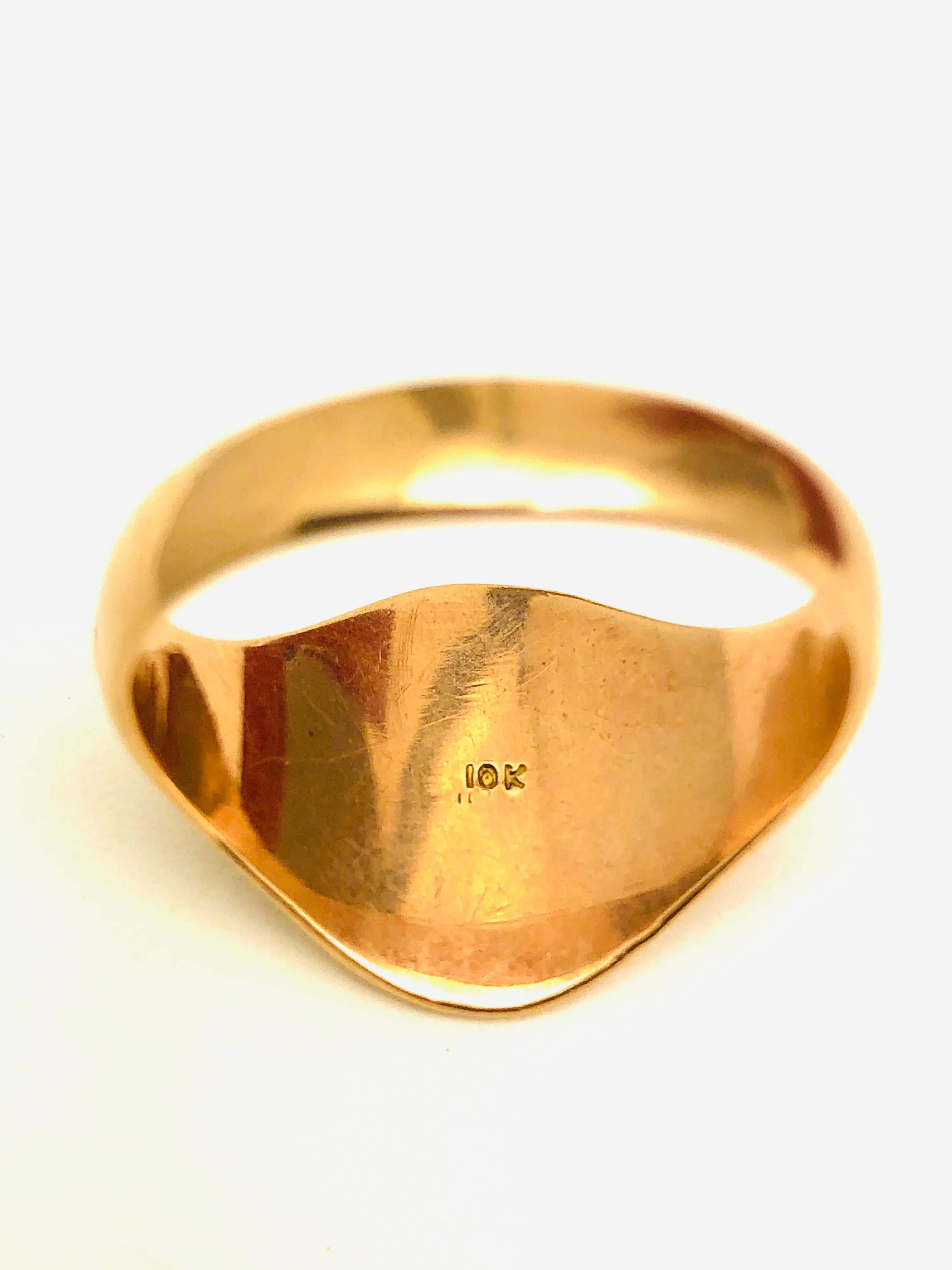 Antique 10K Signet Ring