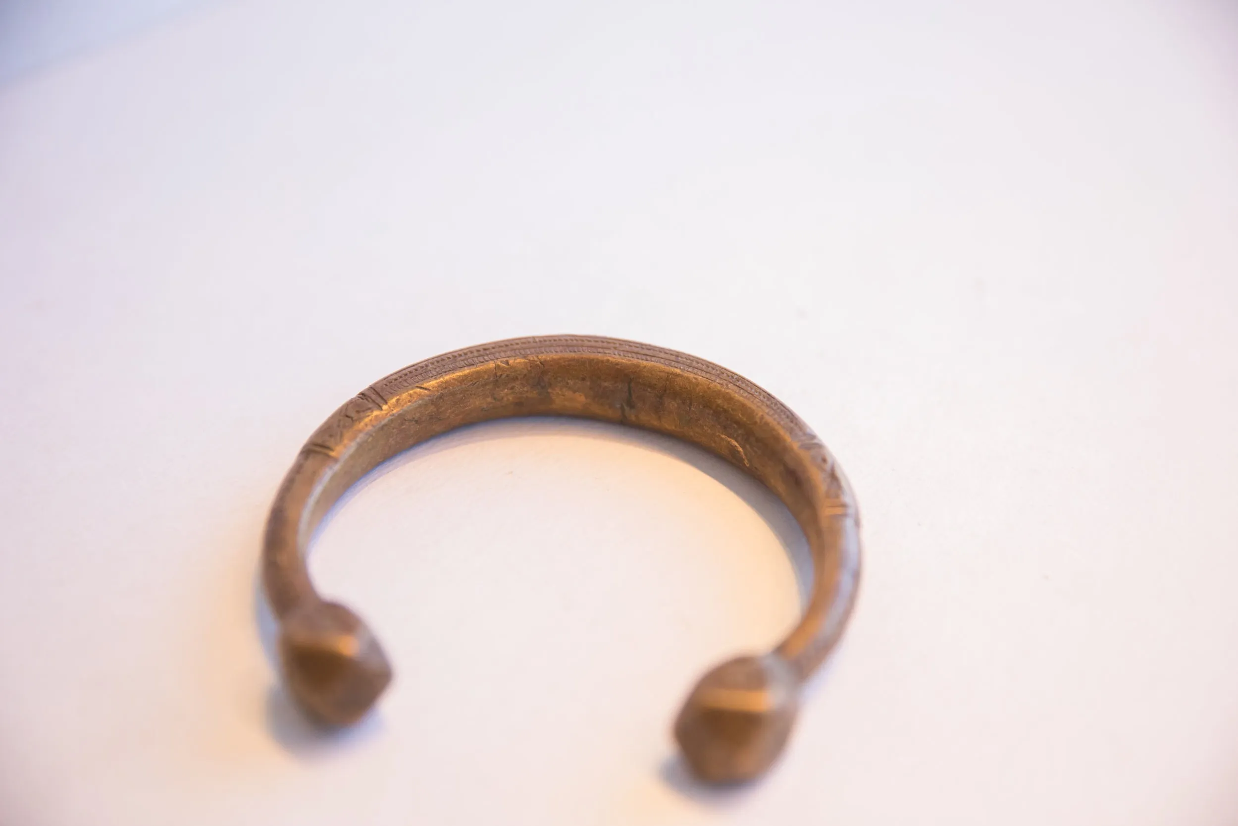 Antique African Snake Cuff Bracelet