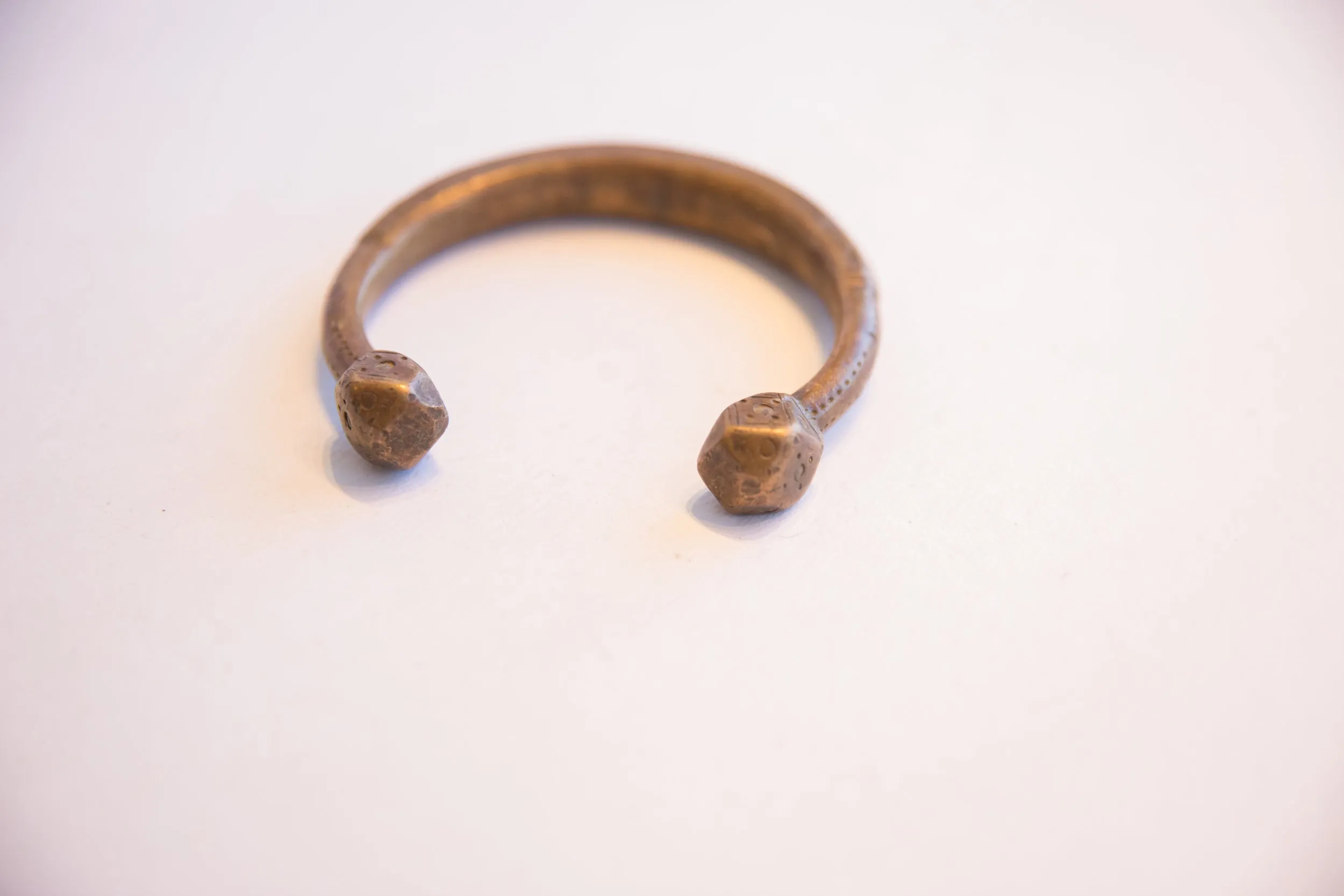 Antique African Snake Cuff Bracelet