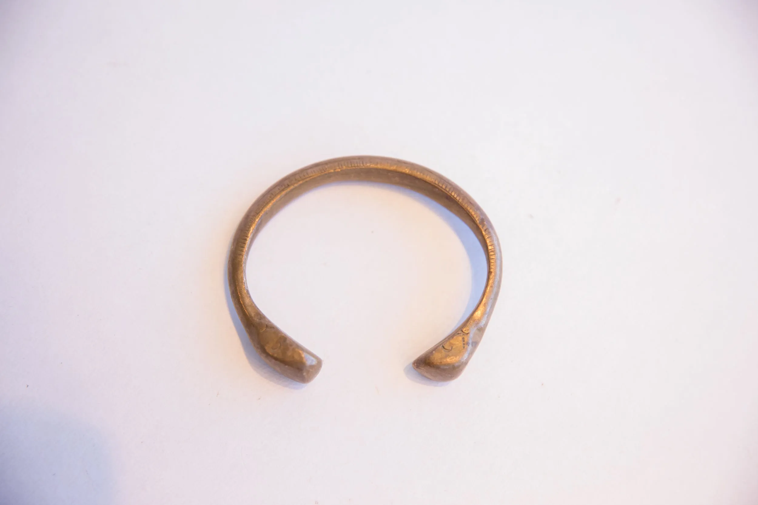 Antique African Snake Cuff Bracelet