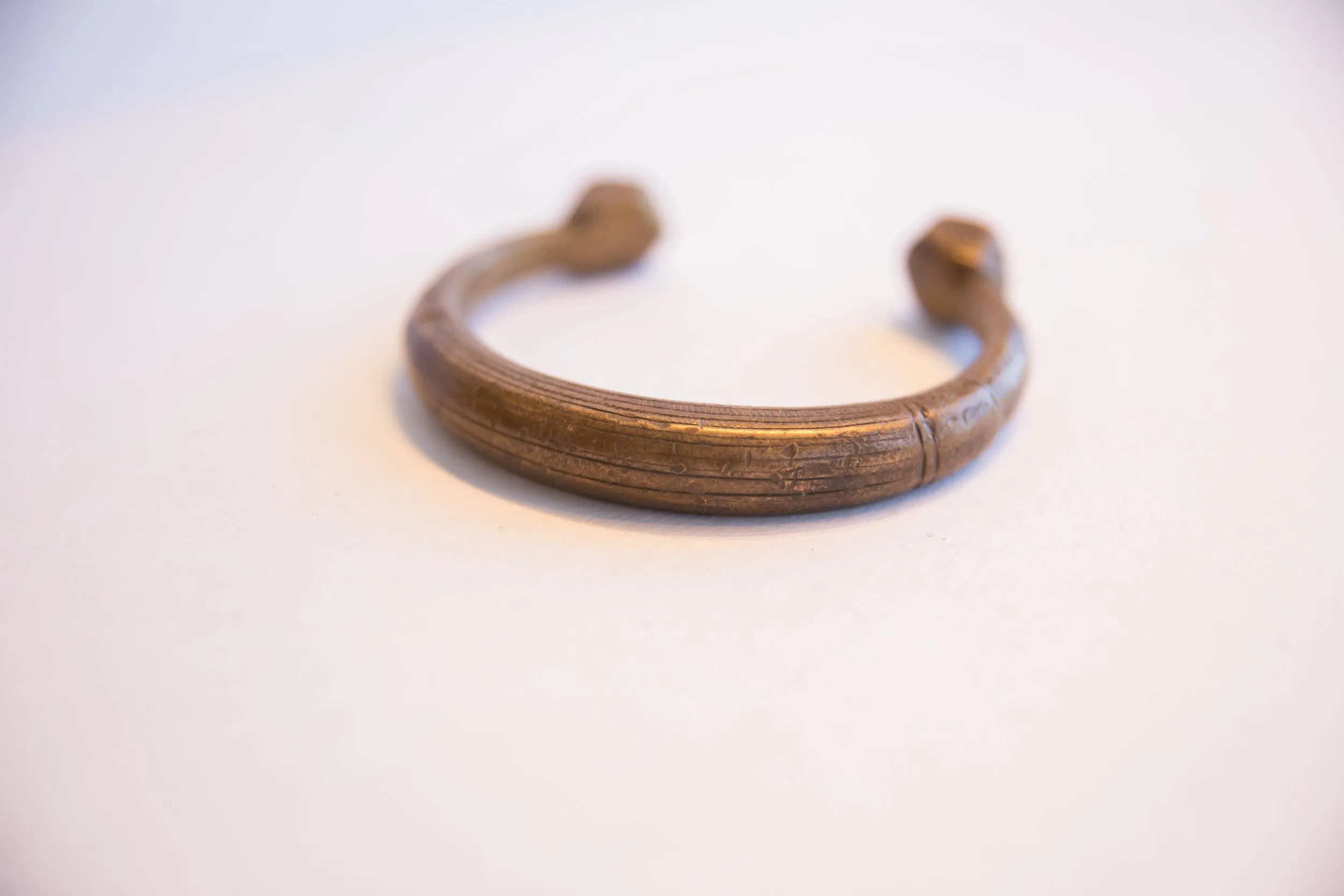 Antique African Snake Cuff Bracelet