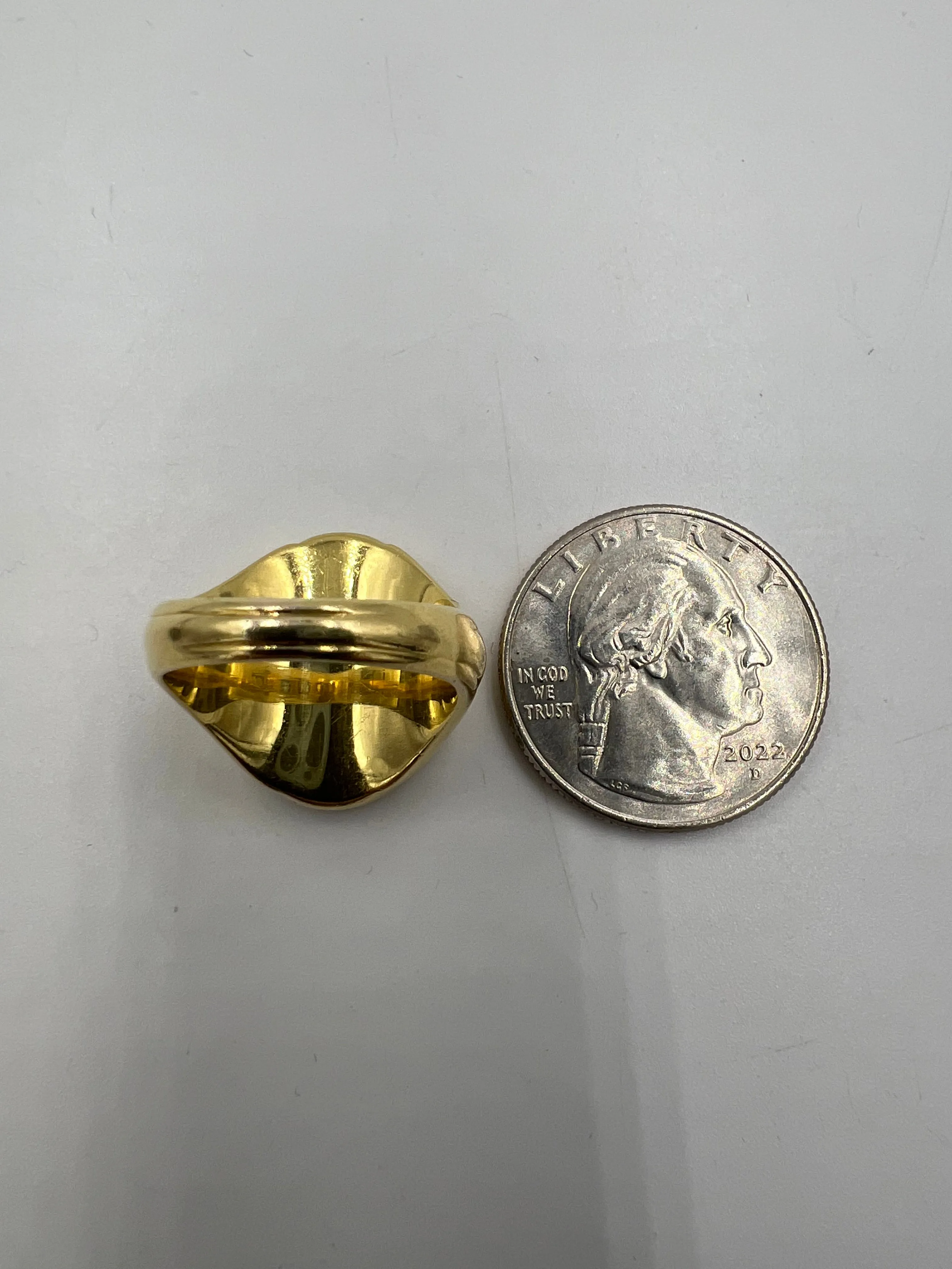 Antique Sardonyx Signet 18k Yellow Gold Ring Circa 1910