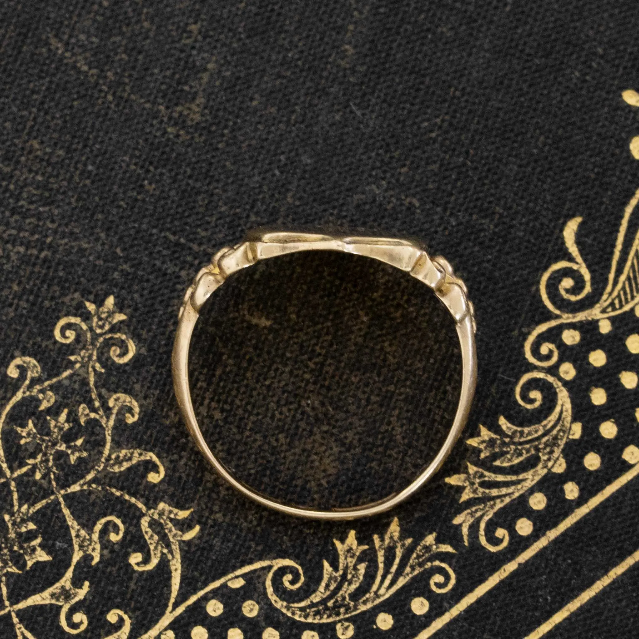 Antique Shield Signet Ring, English