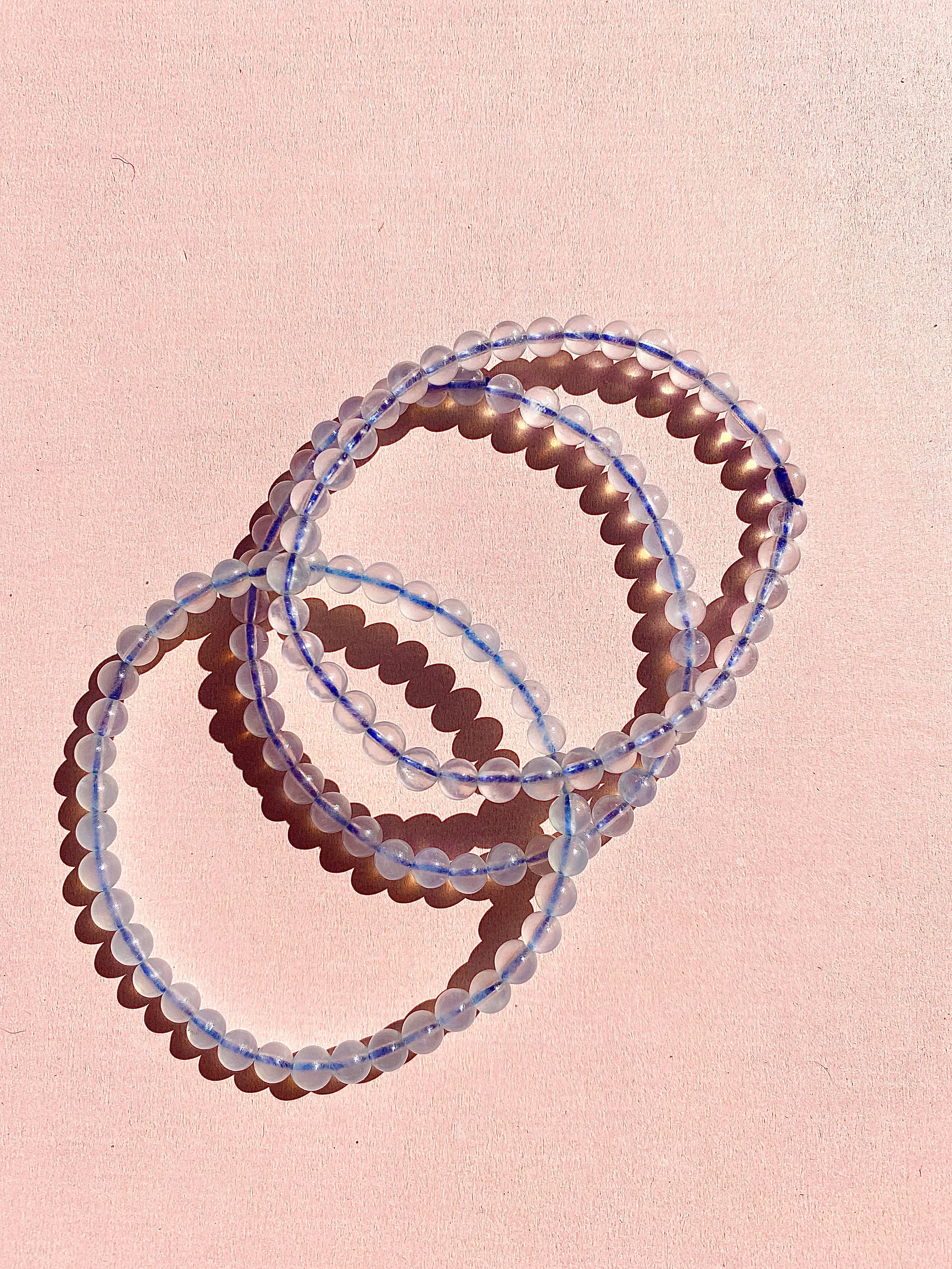 Aquamarine Beaded Bracelets