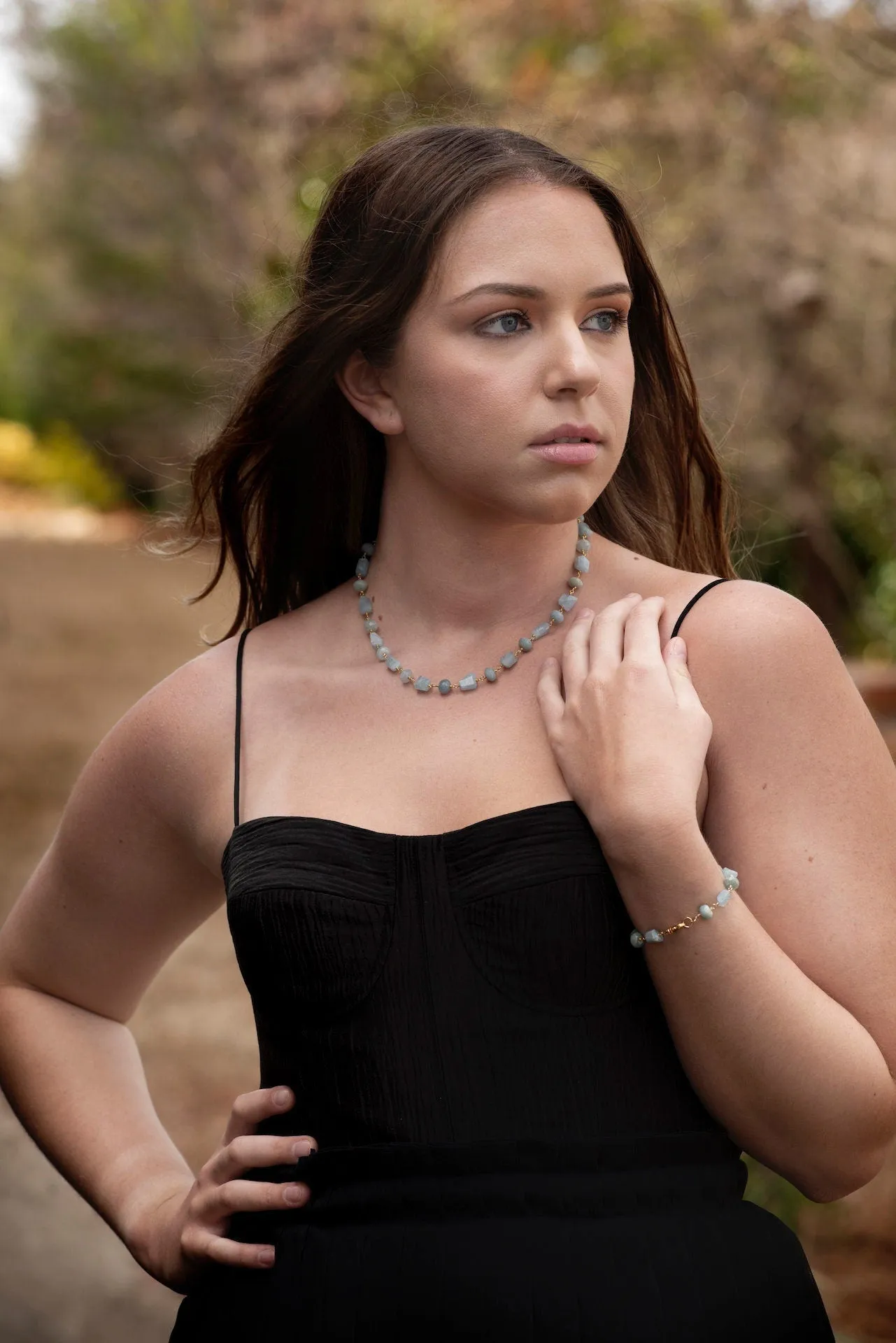 Aquamarine Necklace