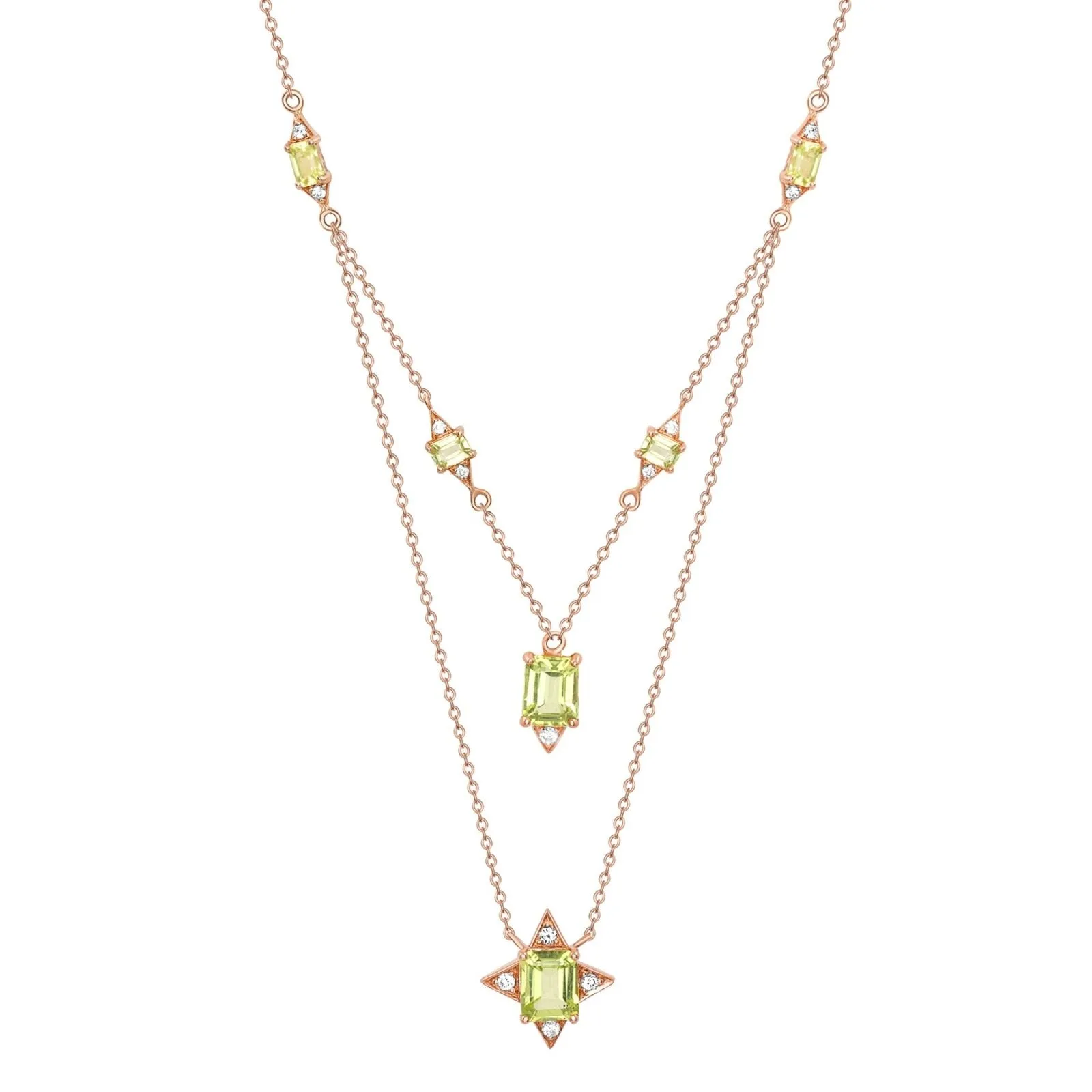 Augustina Peridot Necklace