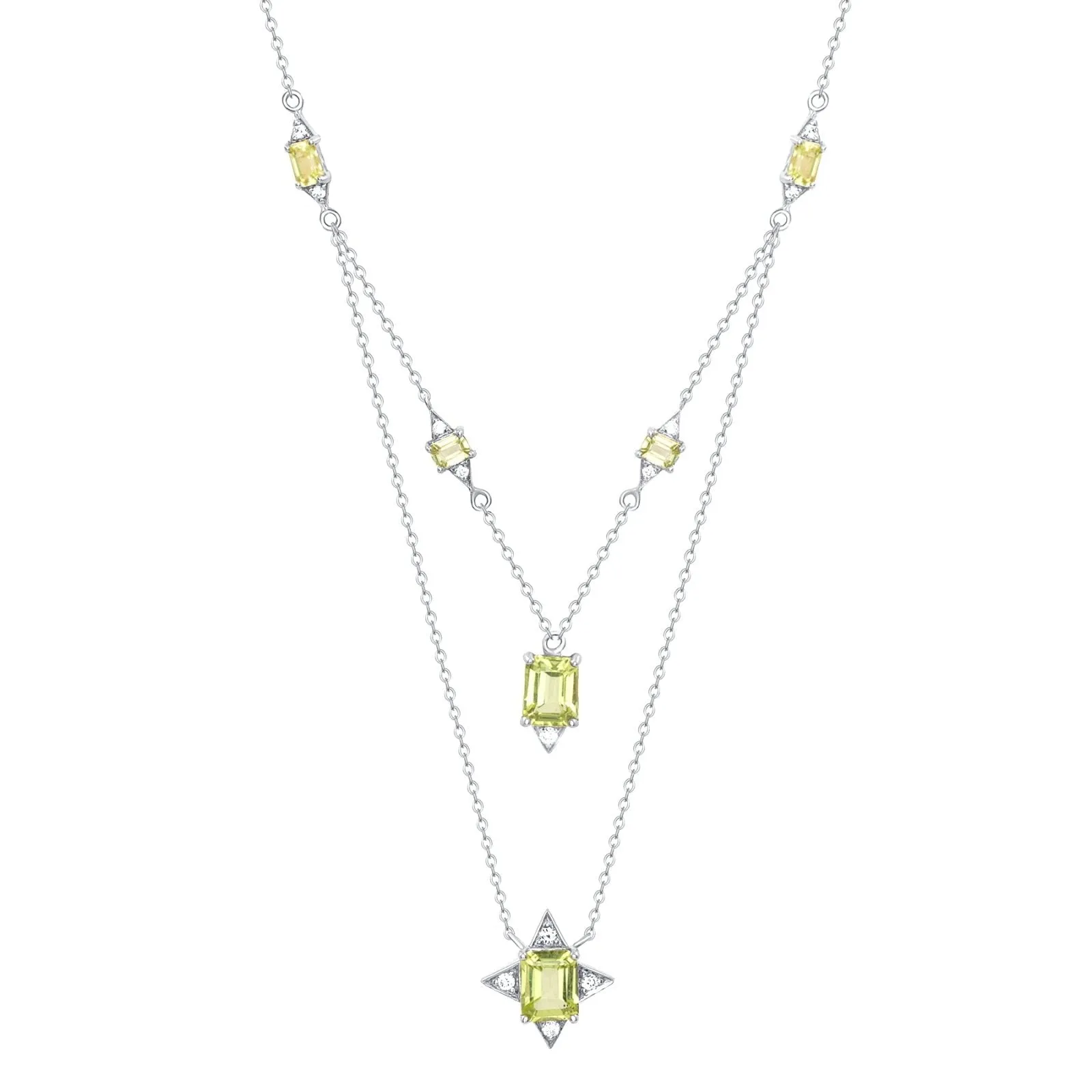 Augustina Peridot Necklace