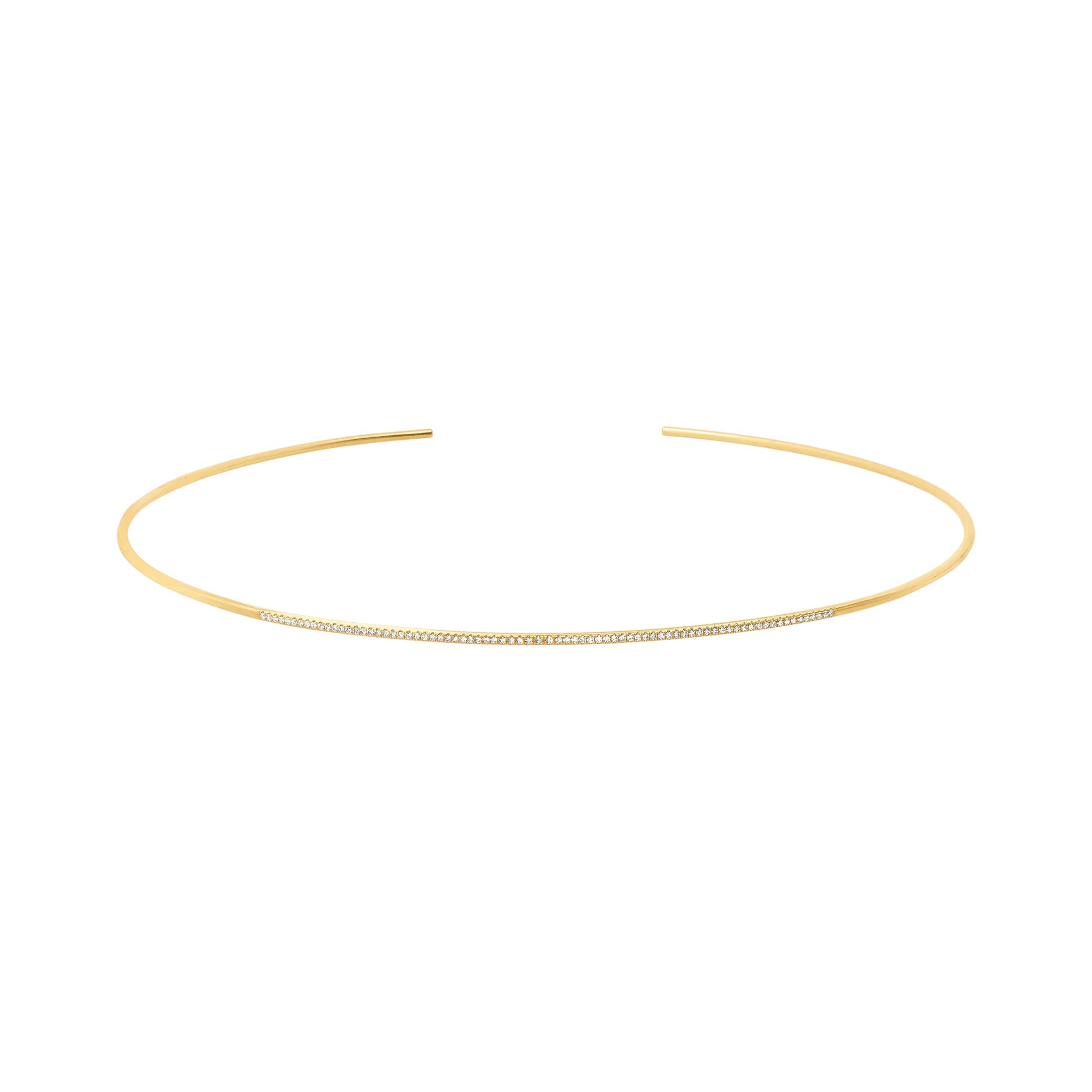 Axis Choker with White Pavé Diamonds