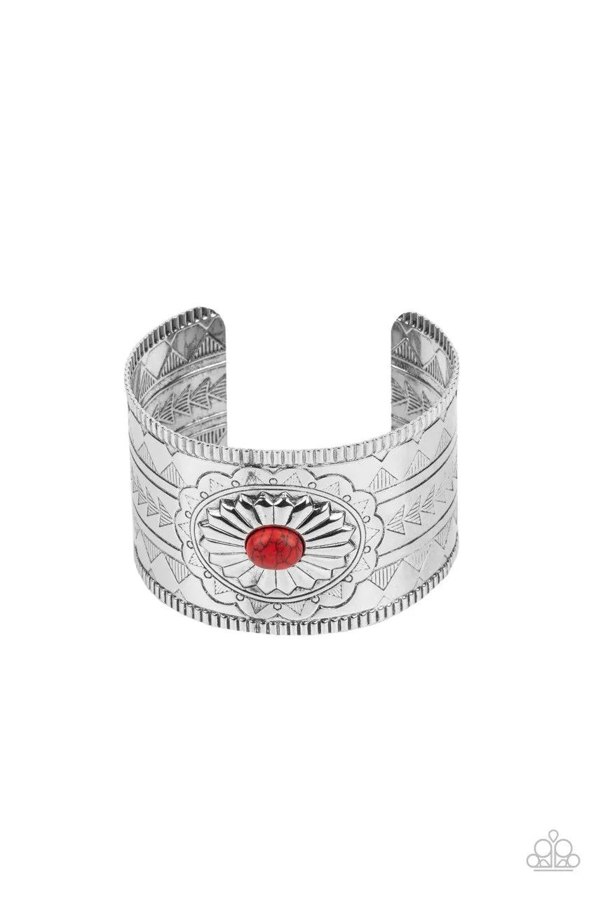 Aztec Artisan Red Paparazzi Bracelet