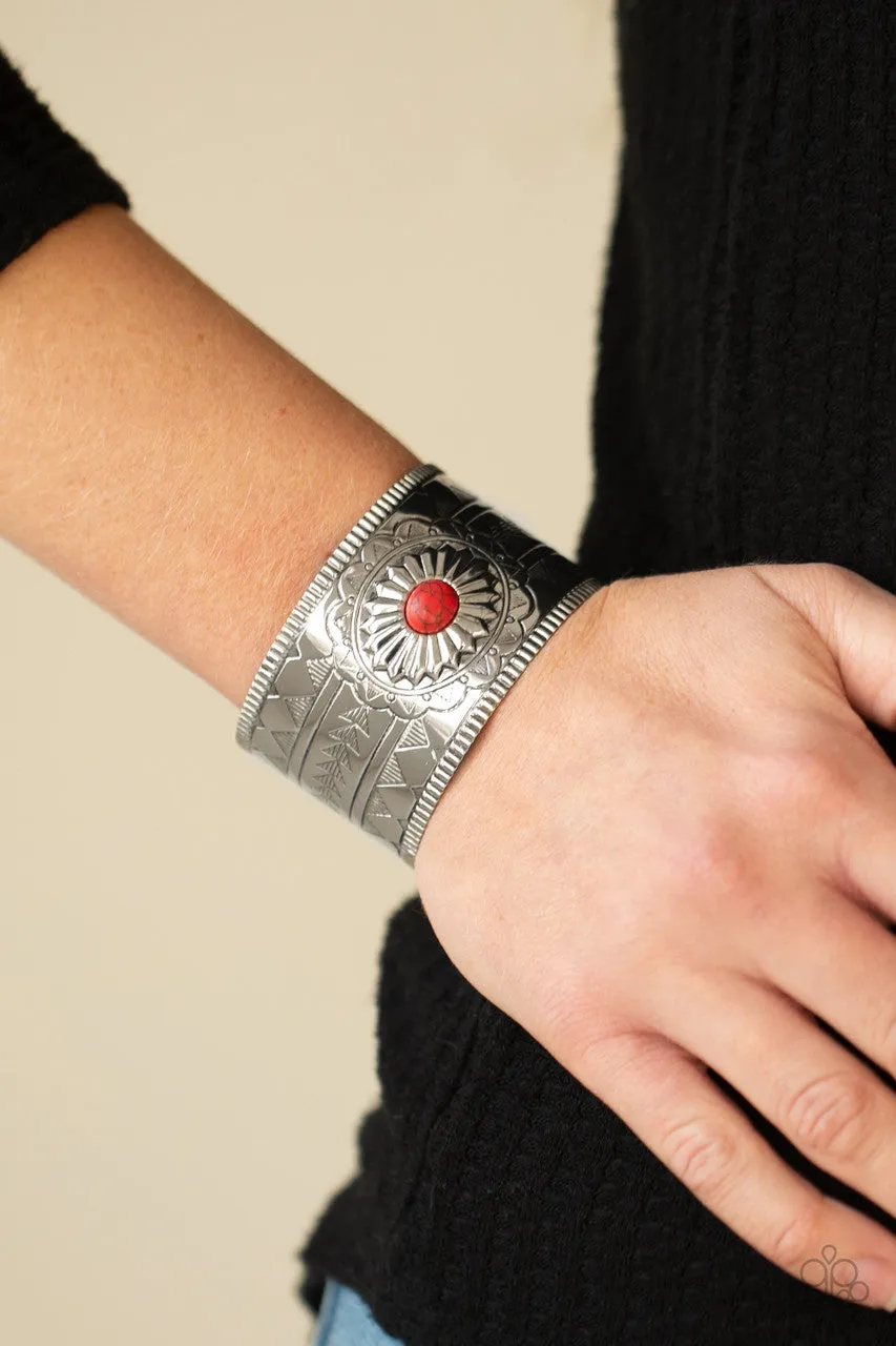 Aztec Artisan Red Paparazzi Bracelet