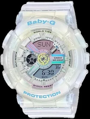 Baby-G Polarized Skeleton-Resin Analog-Digital Watch