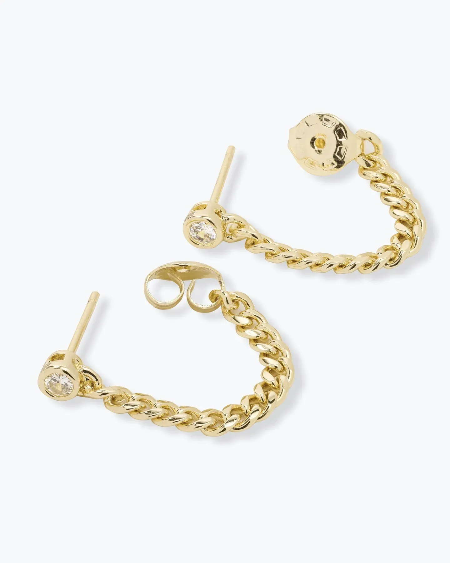 Baby Julian Soft Chain Hoops