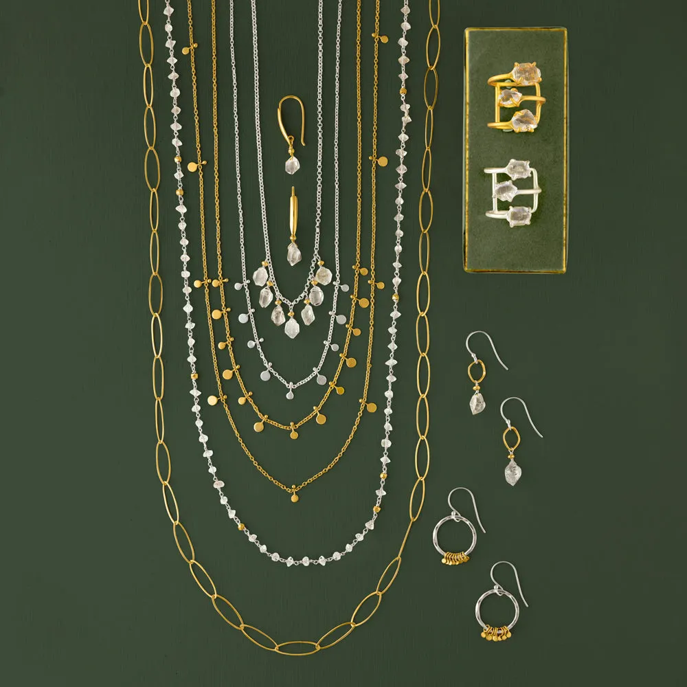 Be the Light Necklace in Silver - 16-18" L | Available to Ship March 14, 2025