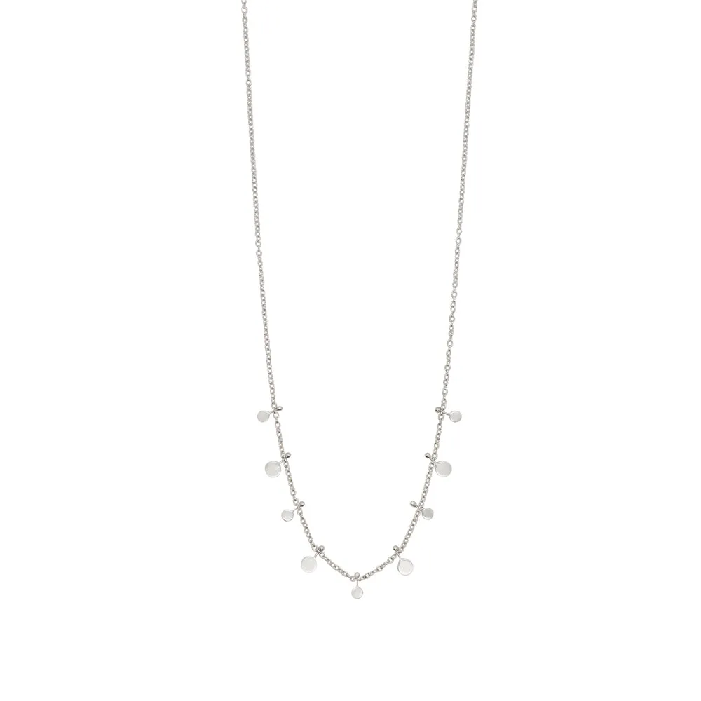 Be the Light Necklace in Silver - 16-18" L | Available to Ship March 14, 2025