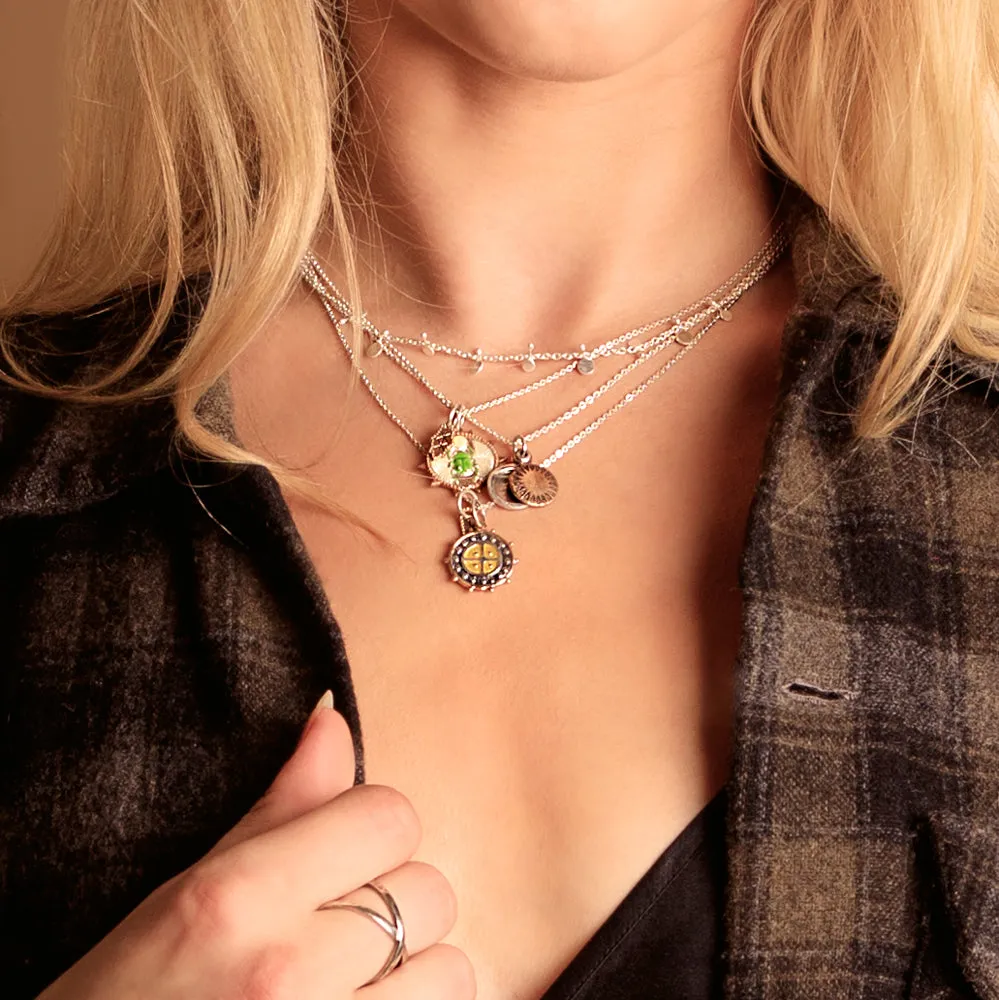 Be the Light Necklace in Silver - 16-18" L | Available to Ship March 14, 2025
