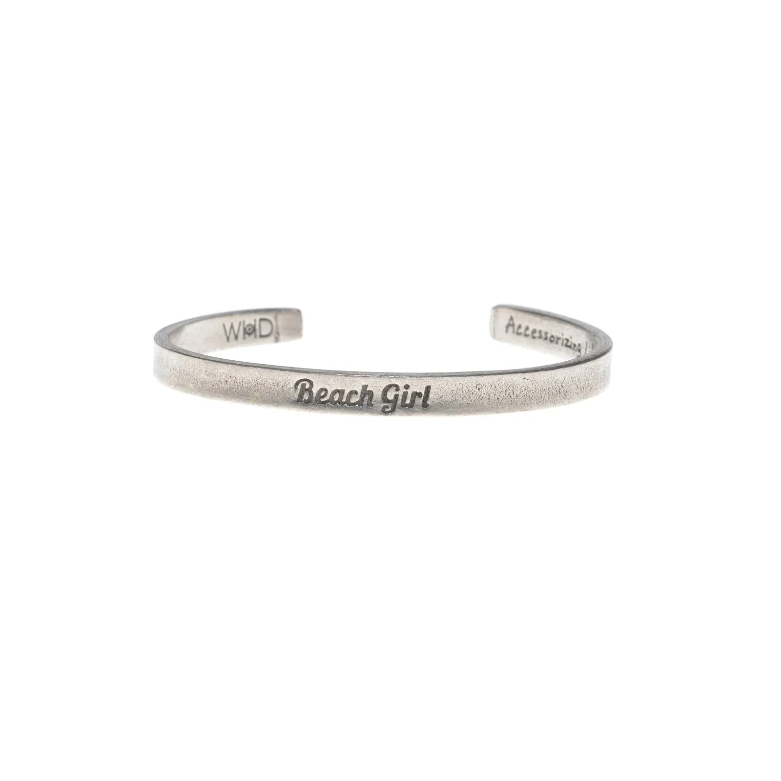 Beach Girl Quotable Cuff Bracelet