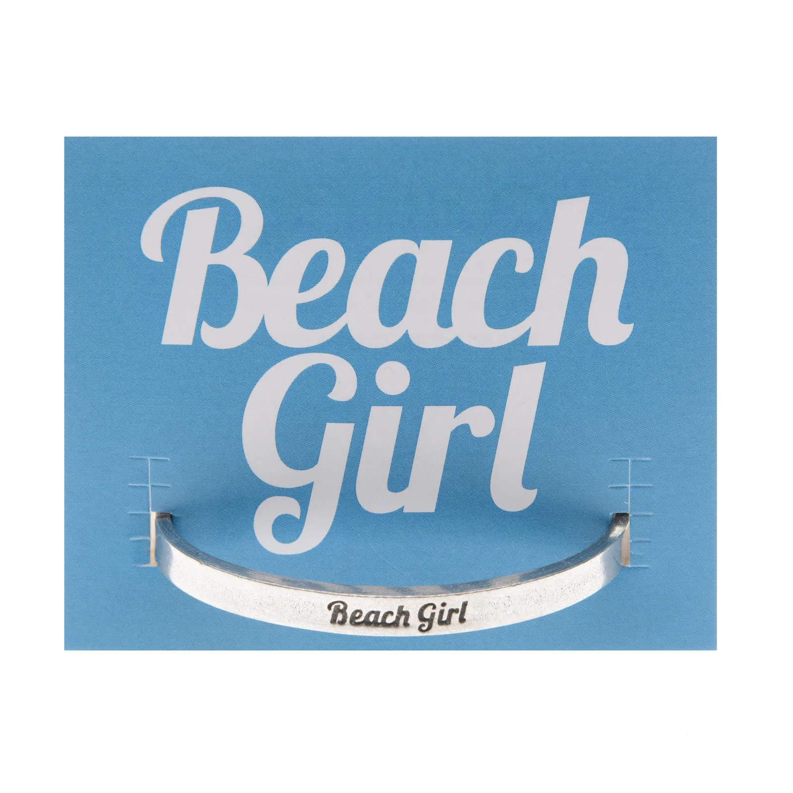 Beach Girl Quotable Cuff Bracelet