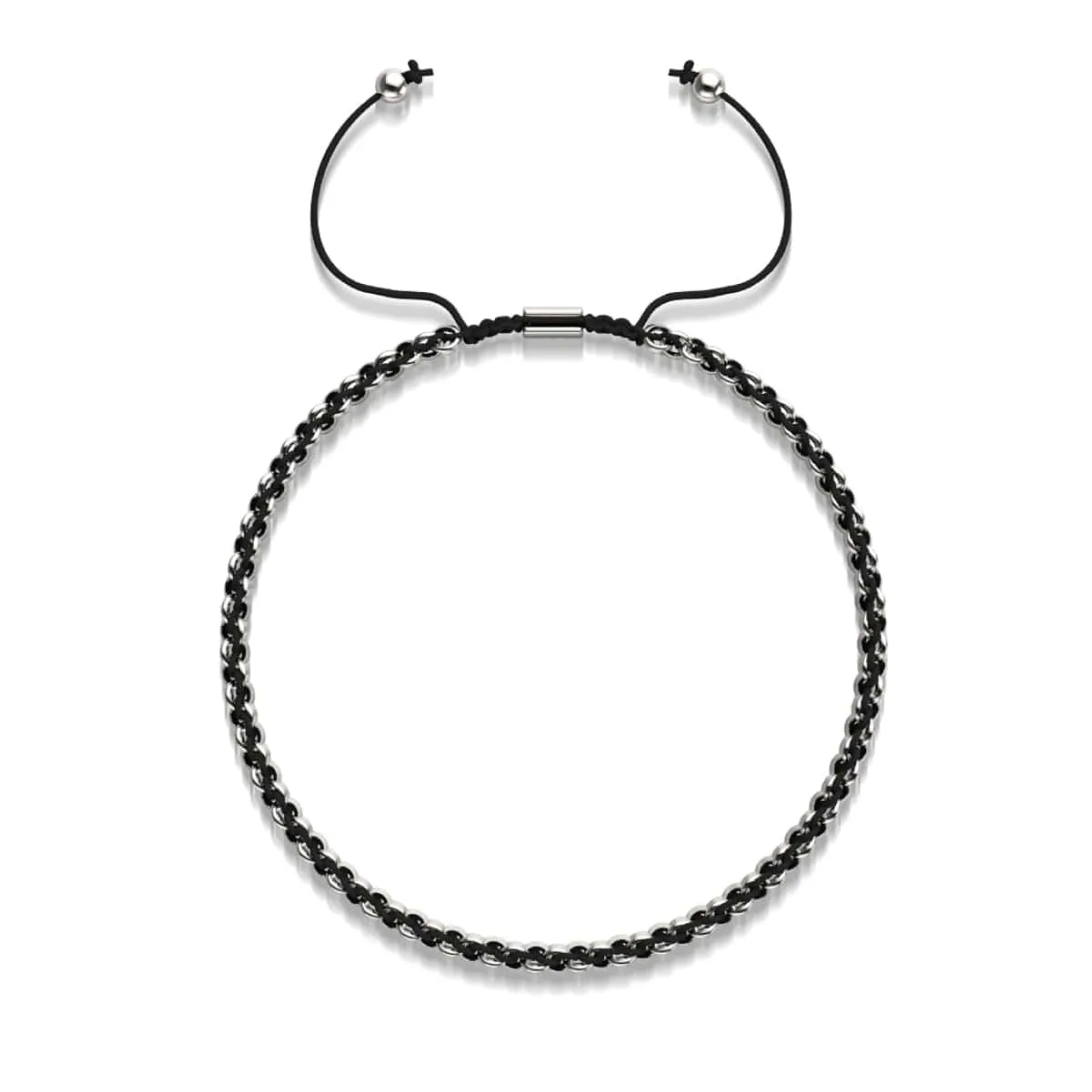 Black x Gunmetal | Kismet Links | Choker Necklace