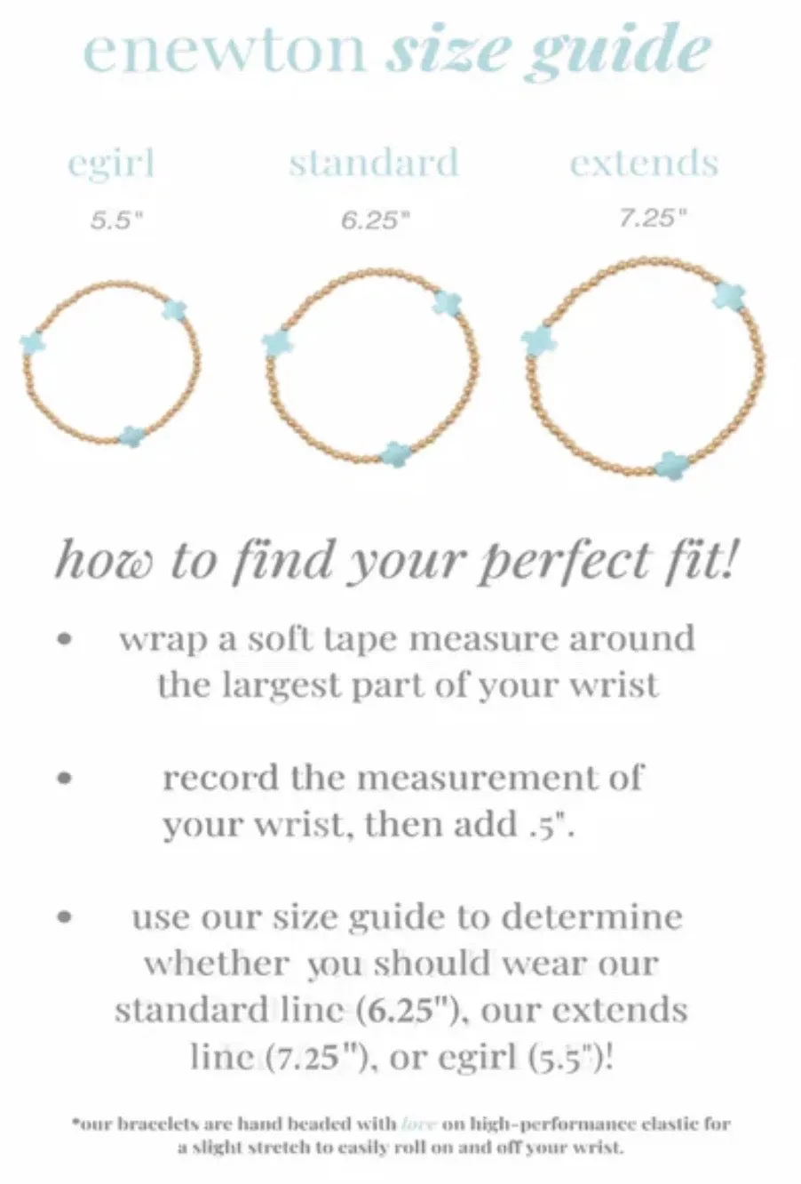 Bliss Bar Textured 3mm Bead Bracelet