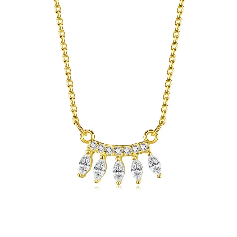 Boho & Mala 18k Gold Plated Pendant Necklace PN10053