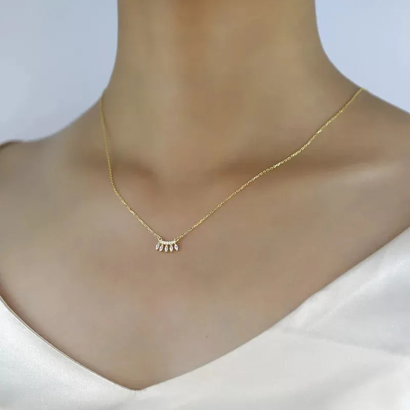 Boho & Mala 18k Gold Plated Pendant Necklace PN10053