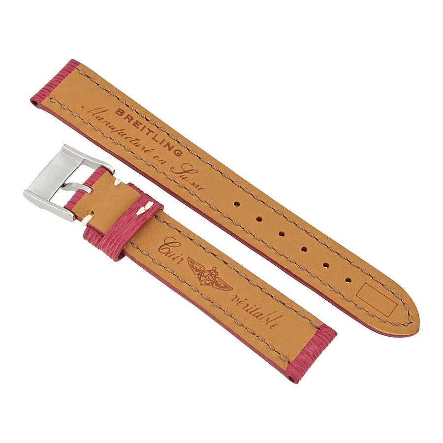Breitling Colt Hot Pink Leather Strap with a Tang Clasp 241X-A14BA.1