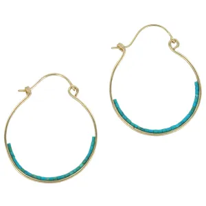 Bridget Turquoise Earrings